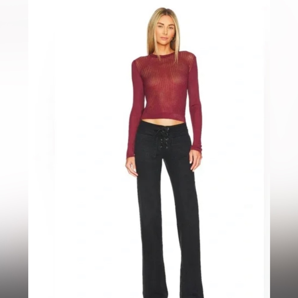 Free People h2o Crewneck Pullover Sweater